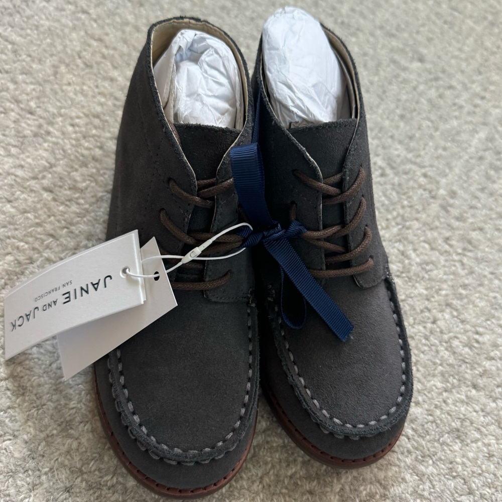 Boys Janie and Jack leather dress shoes Size 12